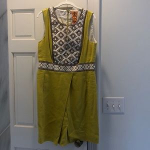 Tory Burch linen shift dress